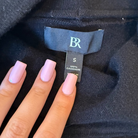 Banana Republic Black Cowl Neck Sleeveless Sweater - Picture 2 of 3